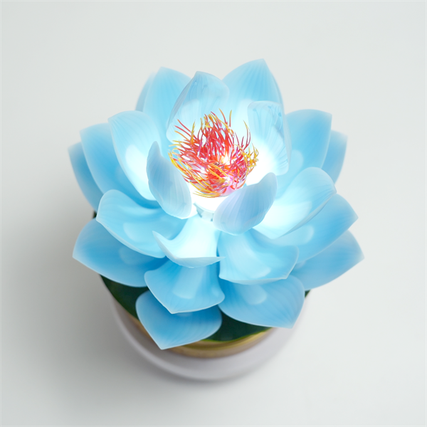 蓝莲花花蕊款(小)