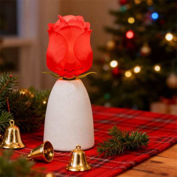 红玫瑰花灯(单株)遥控款